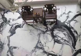 水墨藝術地坪漆施工教程，藝術地坪漆的好處介紹